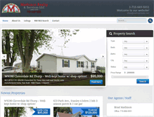 Tablet Screenshot of mathisonrealty.com